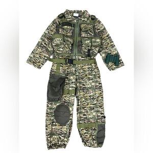 Camouflage Tactical Jumpsuit Child Size 5-6